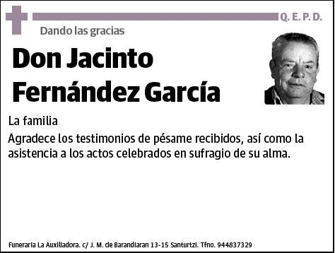 FERNANDEZ GARCIA,JACINTO