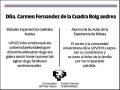 FERNANDEZ DE LA CUADRA ROIG,CARMEN