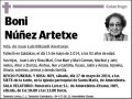 NUÑEZ ARTETXE,BONI