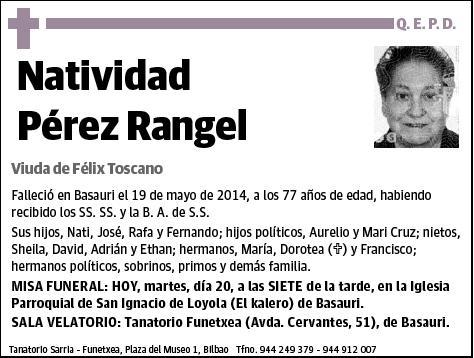 PEREZ RANGEL,NATIVIDAD