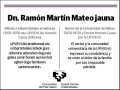 MARTIN MATEO,RAMON