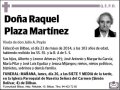 PLAZA MARTINEZ,RAQUEL