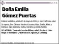 GOMEZ PUERTAS,EMILIA