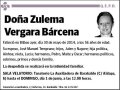 VERGARA BARCENA,ZULEMA