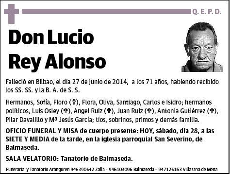 REY ALONSO,LUCIO