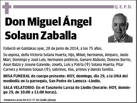 SOLAUN ZABALLA,MIGUEL ANGEL