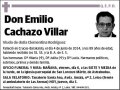 CACHAZO VILLAR,EMILIO