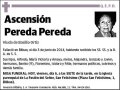 PEREDA PEREDA,ASCENSION