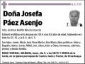 PAEZ ASENJO,JOSEFA