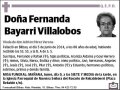 BAYARRI VILLALOBOS,FERNANDA