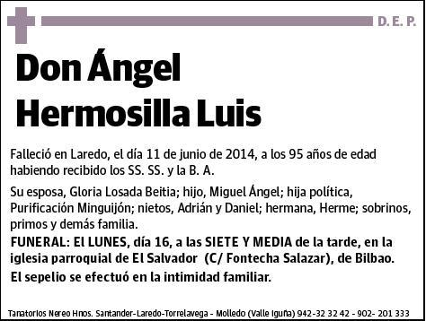 HERMOSILLA LUIS,ANGEL