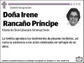 RANCAÑO PRINCIPE,IRENE