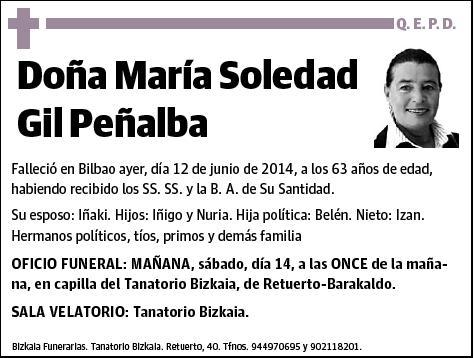 GIL PEÑALBA,MARIA SOLEDAD