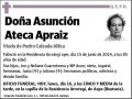 ATECA APRAIZ,ASUNCION