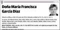 GARCIA DIAZ,MARIA FRANCISCA