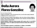 FLORES GONZALEZ,AURORA