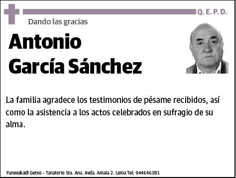 GARCIA SANCHEZ,ANTONIO
