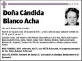 BLANCO ACHA,CANDIDA