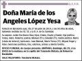 LOPEZ YESA,MARIA DE LOS ANGELES
