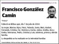 GONZALEZ CAMIN,FRANCISCO