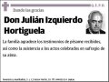 IZQUIERDO HORTIGUELA,JULIAN