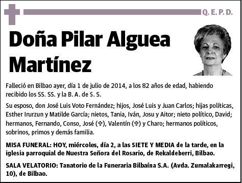 ALGUEA MARTINEZ,PILAR