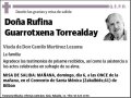 GUARROTXENA TORREALDAY,RUFINA
