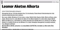 AKETXE ALKORTA,LEONOR