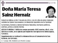 SAINZ HERNAIZ,MARIA TERESA