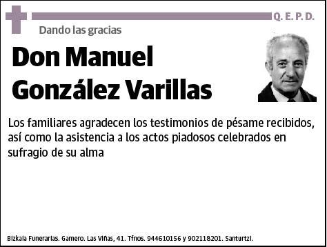 GONZALEZ VARILLAS,MANUEL