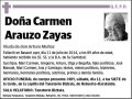 ARAUZO ZAYAS,CARMEN