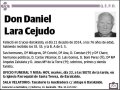 LARA CEJUDO,DANIEL