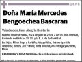 BENGOECHEA BASCARAN,MARIA MERCEDES