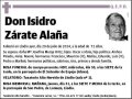 ZARATE ALAÑA,ISIDRO