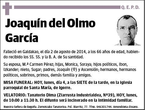DEL OLMO GARCIA,JOAQUIN