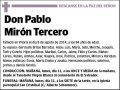 MIRON TERCERO,PABLO