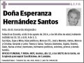 HERNANDEZ SANTOS,ESPERANZA