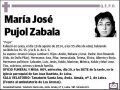 PUJOL ZABALA,MARIA JOSE