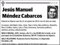 MENDEZ CABARCOS,JESUS MANUEL