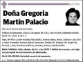 MARTIN PALACIO,GREGORIA