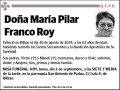 FRANCO ROY,MARIA PILAR