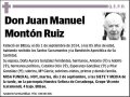 MONTON RUIZ,JUAN MANUEL