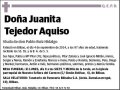 TEJEDOR AQUISO,JUANITA