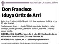 IDUYA ORTIZ DE ARRI,FRANCISCO