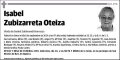 ZUBIZARRETA OTEIZA,ISABEL