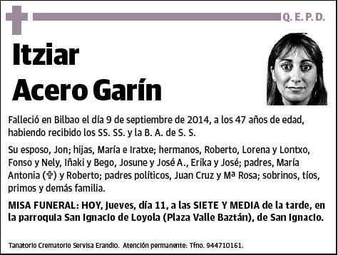 ACERO GARIN,ITZIAR