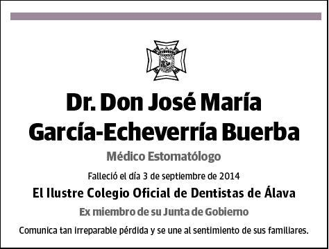 GARCIA-ECHEVERRIA BUERBA,JOSE MARIA