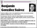 GONZALEZ SUAREZ,BENJAMIN