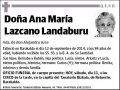 LAZCANO LANDABURU,ANA MARIA
