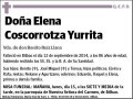 COSCORROTZA YURRITA,ELENA